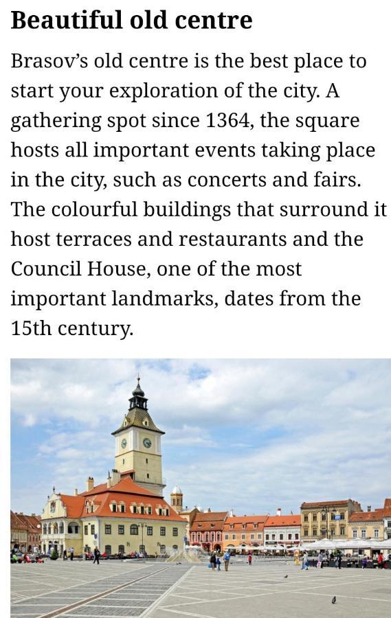 Maya'S Apartament Brasov 아파트 외부 사진